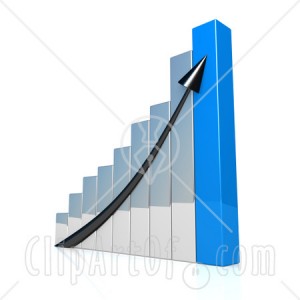 sales graph clipart